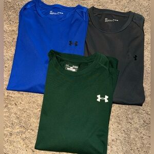 Under Armour Men's Shirts - Blue, Green, Gray